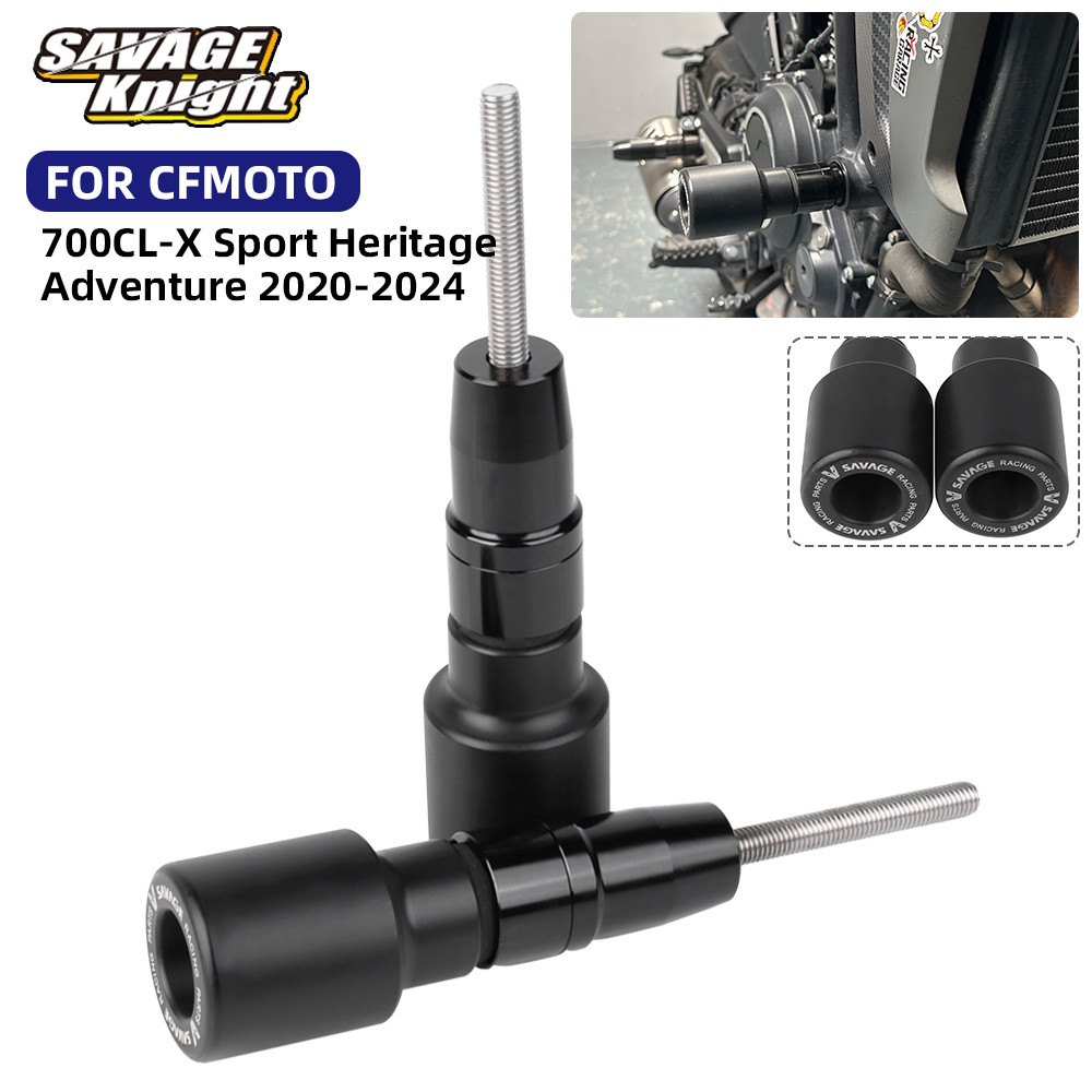 SC Motorcycle Frame Sliders Crash Guard Protector For CFMOTO 700CL-X 700CLX CLX700 700 CL-X 2020-202