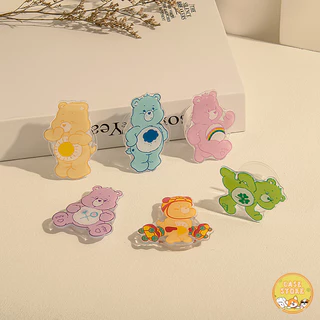 Griptok ที่วางโทรศัพท์เรซินการ์ตูน ลายน่ารัก พับได้ ปรับมุม ติดแน่นไม่หลุด ทนทาน ติดตั้งง่าย อุปกรณ์เสริมมือถือ ทุกรุ่น