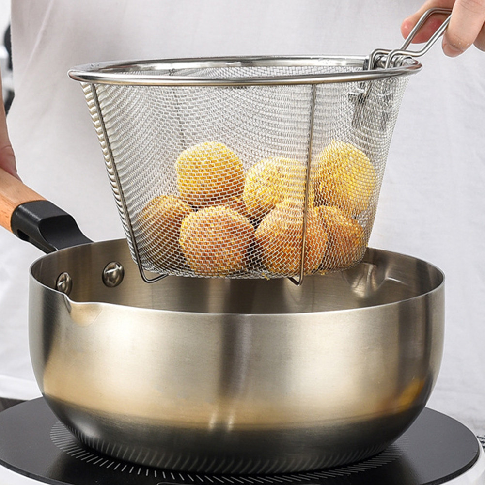 【Final Clear Out】Non-Stick Fry Basket Lightweight Design Robust Construction For Frying