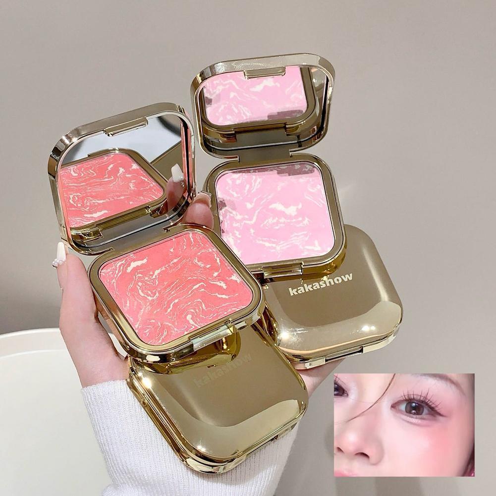 Marbled Blush Brightening Light Blush Natural Pigment Glow Blush Gradient D3g4