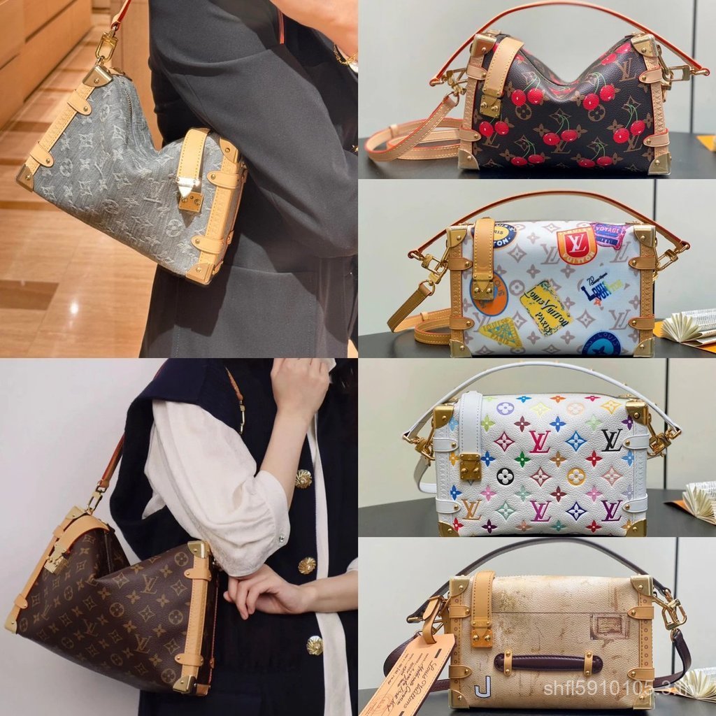 LOUIS VUITTON x Takashi Murakami กระเป๋าถือขนาดกลาง Limited Edition Cherry Series ออกแบบโดย Takashi 