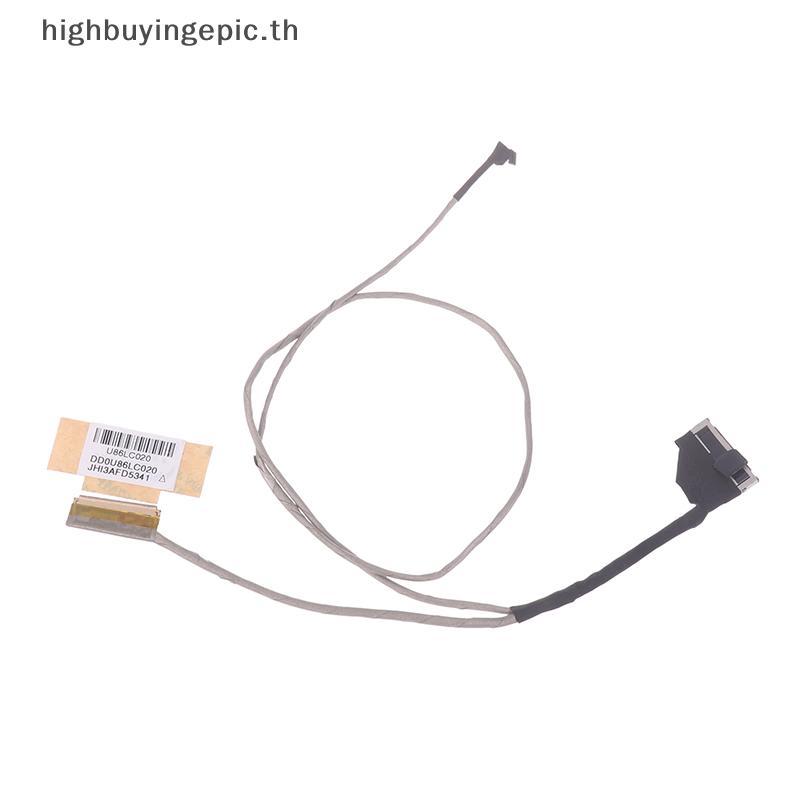 HETH หน้าจอวิดีโอริบบิ้นสําหรับ HP 15-N 15-f Tpn-q130-q132 แล็ปท็อปจอแสดงผล LCD ริบบิ้นกล้องสาย DD0U