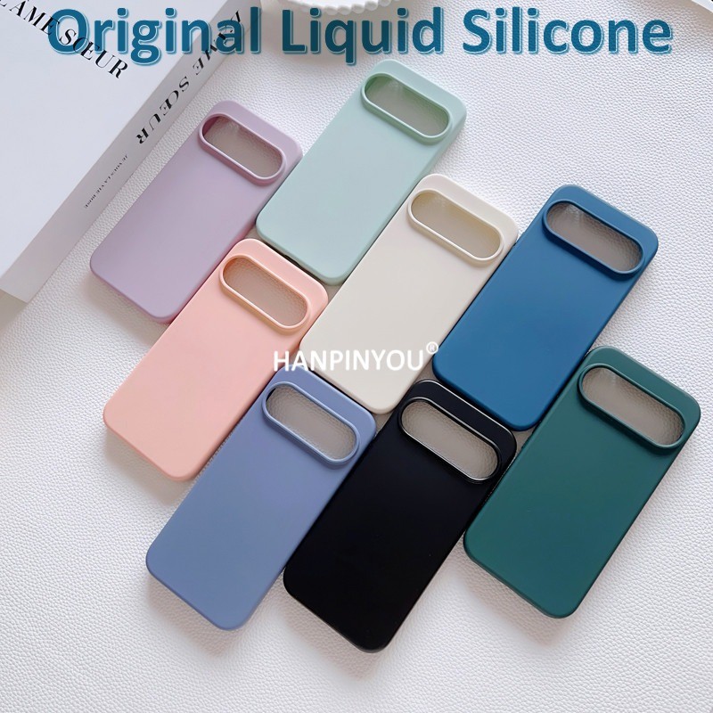 เคสโทรศัพท์สําหรับ Google Pixel 7a 7 8a 8 Pro ซิลิโคนอ่อนนุ่มโทรศัพท์ฝาหลังสําหรับ Google Pixel 10 9a 9 Pro XL Ultra Slim Liquid TPU ป้องกันเชลล์ ราคา ถูกที่สุด ดีลบีเคเค