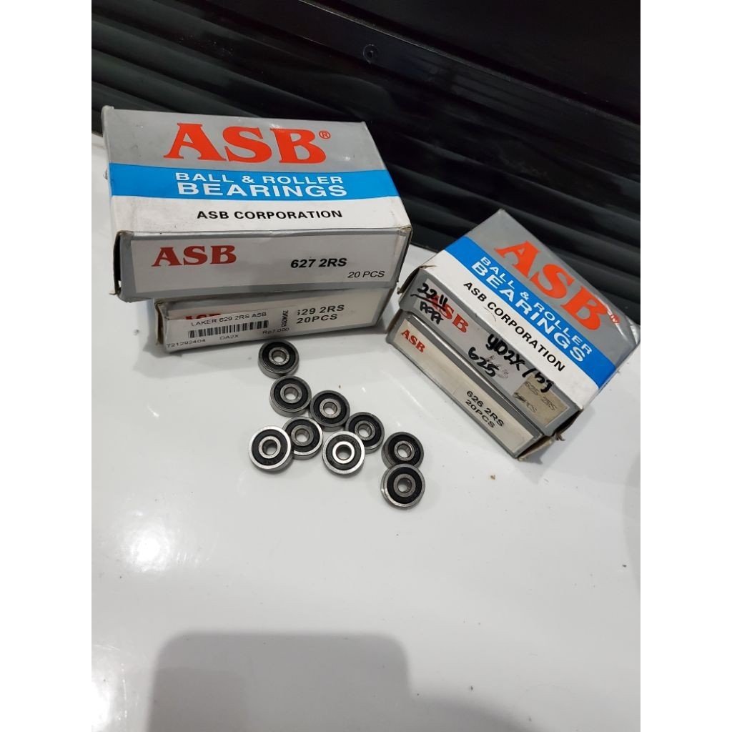 แบริ่ง / Laker / Laher 625 2RS 626 2RS 627 2RS 629 2RS ASB ของแท้