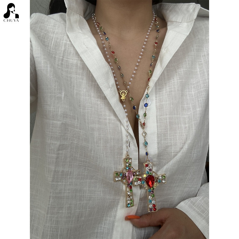 สร้อยคอกลิตเติ้ลสีสันสดใส Chuya - สำหรับงานปาร์ตี้และพิธีกรรม