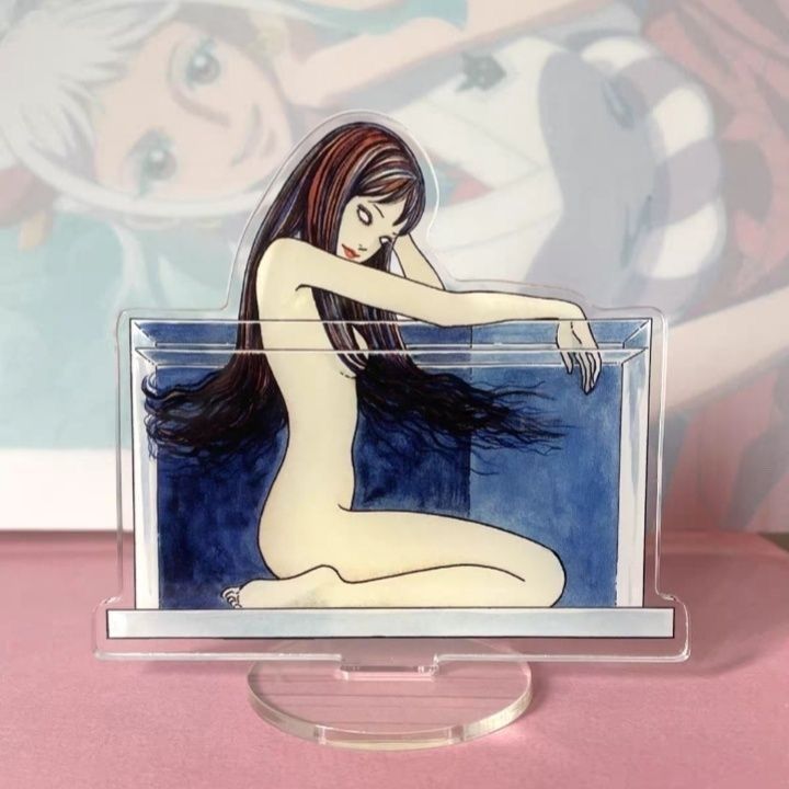Tomie อะคริลิครูปแสดงสินค้าอะนิเมะ Junji Ito พวงกุญแจคอลเลกชันตกแต่งโต๊ะเครื่องประดับ Accesorios