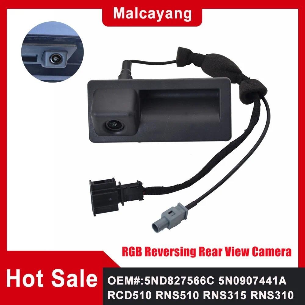 ของแท้ RNS510 RCD510 รถ RGB ย้อนกลับกล้องวิดีโอสําหรับ VW Tiguan A4 A7 S6 Q5 A6 A5 2011-2012 5ND 827