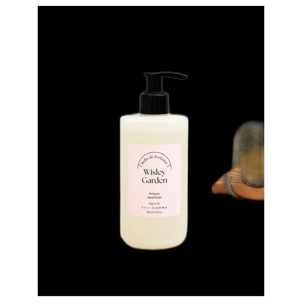 [daiso] Daily Comma Bello de Perfume Hand Wash Wisley Garden, 300ml, 1 ชิ้น / ซักมือเกาหลี / น้ําหอม