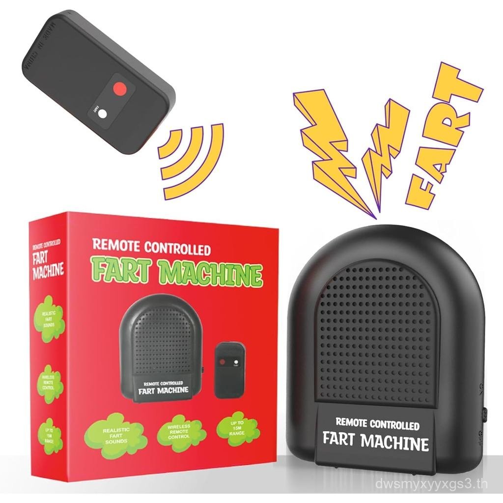 Fart Machine with Remote, Remote Controlled Fart Machine with Different Realistic Sounds Portable Fa