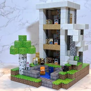 บล๊อคแม่เหล็ก บล๊อคตัวต่อ เสริมสร้างจินตนาการ สำหรับเด็ก 206…