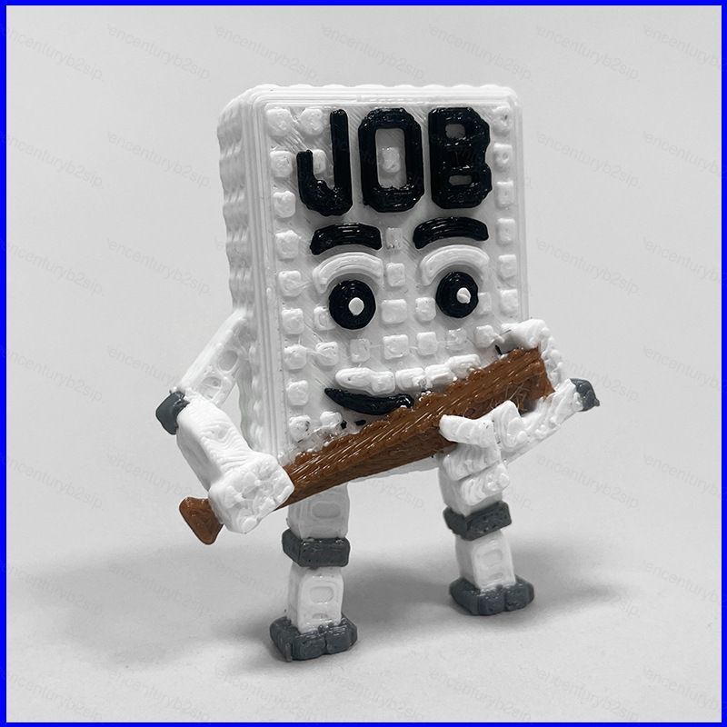 G2P Roblox ขโมย Brainrot Job Sahur 3D-Printed Action Figure เครื่องประดับคอลเลกชัน P2G