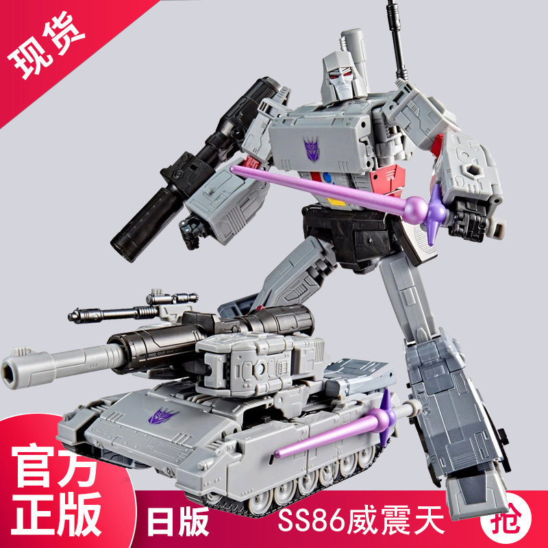 เวอร์ชั่นญี่ปุ่น Transformers SS Series ss86 G1 Big Movie Leader L-Class TS12 Megatron Ready Stock