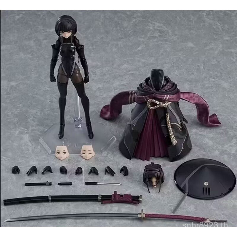 R RONIN อะนิเมะอะนิเมะ figma549 Deluxe Edition Samurai RONIN ตกแต่งรุ่นขายส่ง#流浪手办  ZKV2