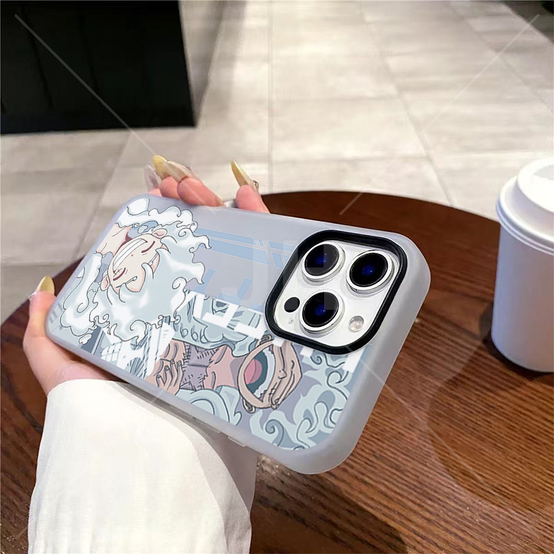 เคส ONE Plus NORD CE 2 Lite 5G NORD CE3 5G NORD CE4 5G NORD CE4 Lite 5G กรณี Luffy สองชั้นห่อ anti f