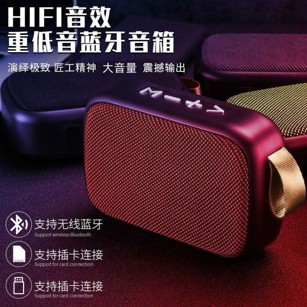 ้างสรรค์ รองรับ USB การ์ด microSD Bluetooth Speaker Portable Outdoor Wireless Speaker 9D Stereo Bass