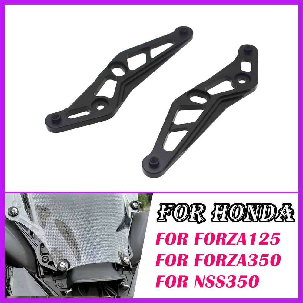 อุปกรณ์มอเตอร์ไซค์ขายึดกระจกหน้ารถตัวปรับกระจกหน้ารถสําหรับ Honda Forza 350 Forza 125 Forza350 Forza