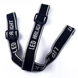 แถบคาดศีรษะยืดหยุ่นสูง ปรับได้อเนกประสงค์ สำหรับไฟหน้าจักรยาน LED