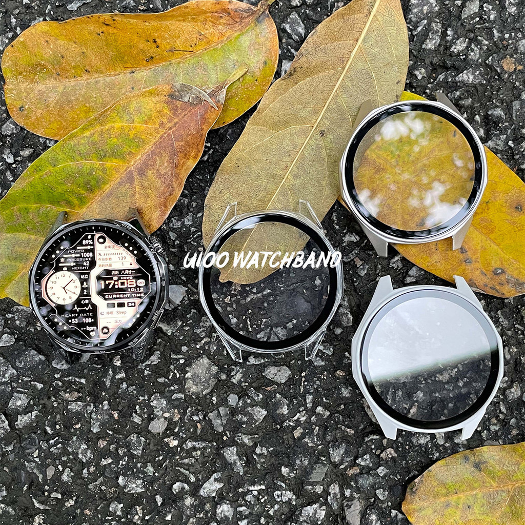 UIU เหมาะสําหรับ Huawei Watch GT6 เคสป้องกันรวมทุกอย่างเคสกันกระแทกฟิล์มรวมเคสนาฬิกา Huawei GT6/GT5