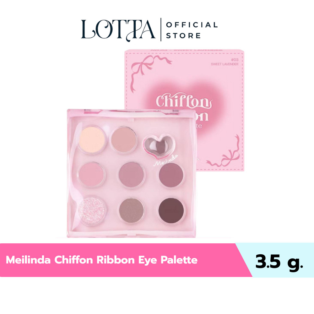 MC3135 Meilinda Chiffon Ribbon Eye Palette
