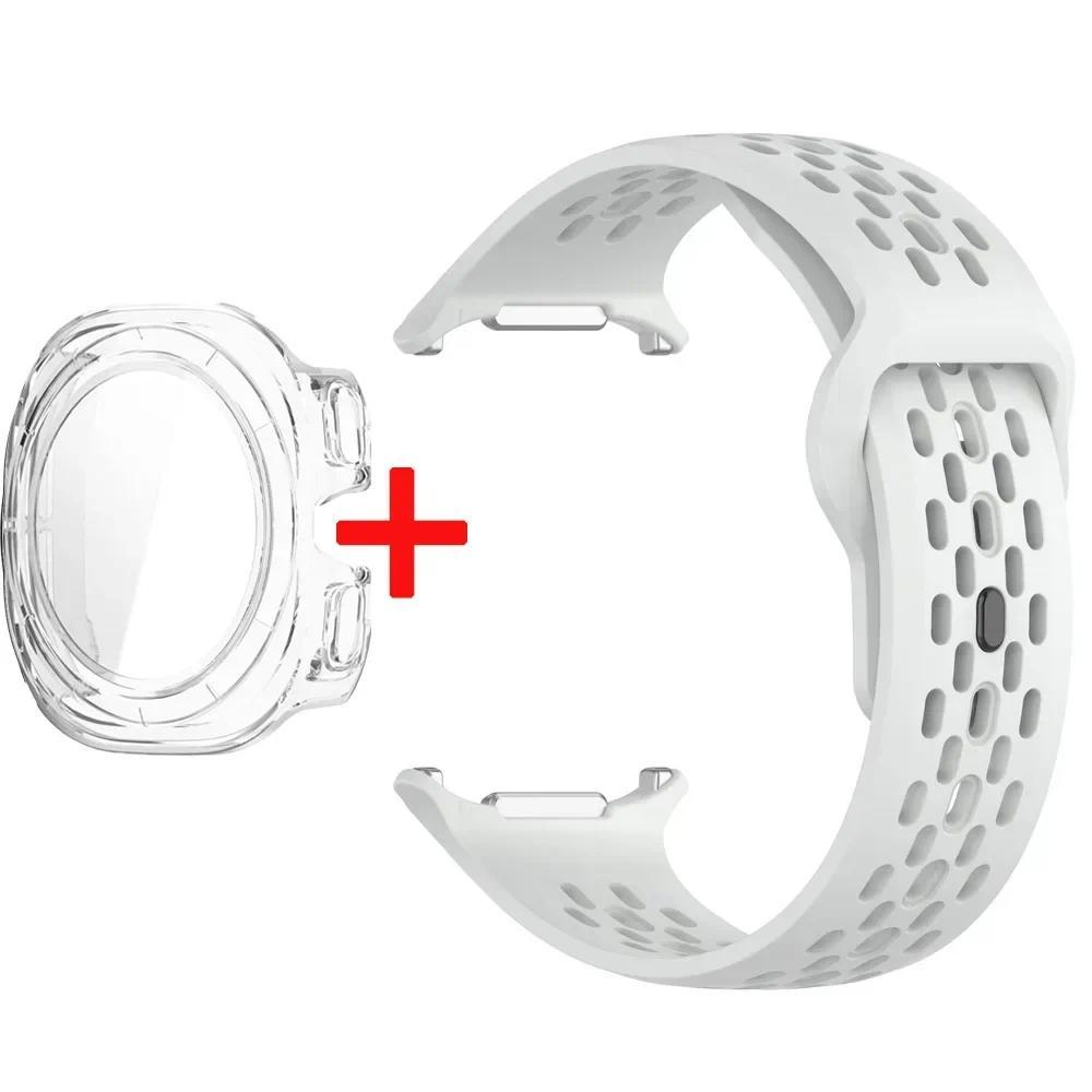 เคส + สายซิลิโคนสําหรับ Samsung Galaxy Watch Ultra 2025 47 มม.สายนาฬิกาสร้อยข้อมือฝาครอบกระจกนิรภัย Band - รูปที่ 7