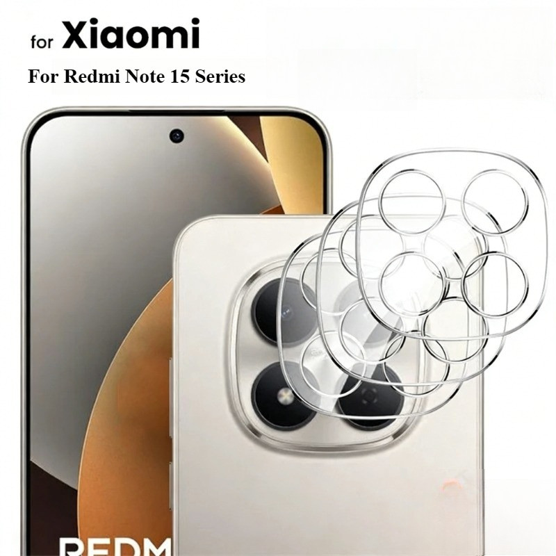 ฟิล์มกระจกติดเลนส์กล้อง Redmi note 15 pro 5G / Note 15 pro plus  5G ฟิล์มกระจกนิรภัยป้องกันกล้อง