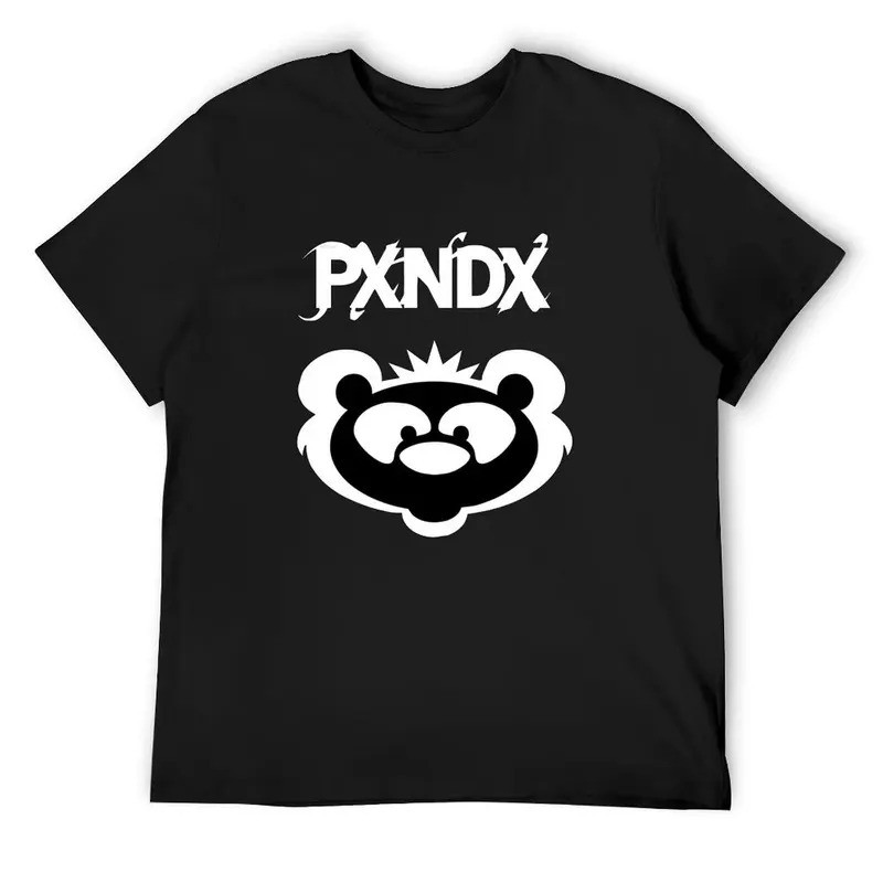 Pxndx T-Shirt blue archive graphic t shirts vintage t shirts men t shirts high quality