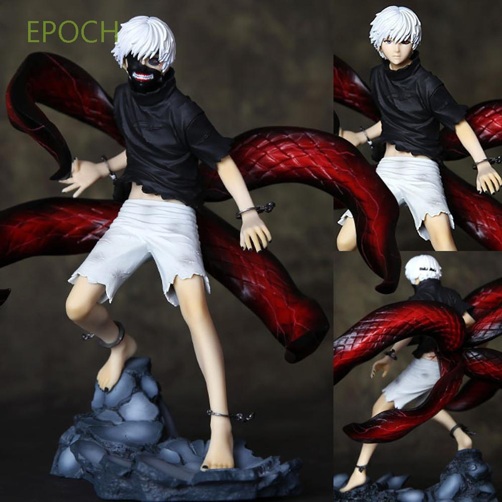 EPOCH ของสะสม Tokyo Ghoul อะนิเมะ Good PVC Awakened Ken Kaneki Ken Kaneki รูปของเล่น 1/8 Scale 2 หัว