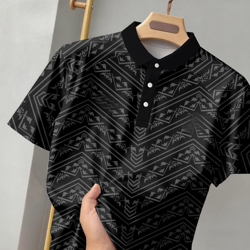 เสื้อโปโลแขนสั้น สไตล์เรียบง่ายและทันสมัย เหมาะสำหรับใส่ทำงานและวันหยุด ราคา ถูกที่สุด ดีลบีเคเค แกลเลอรีภาพที่ 2