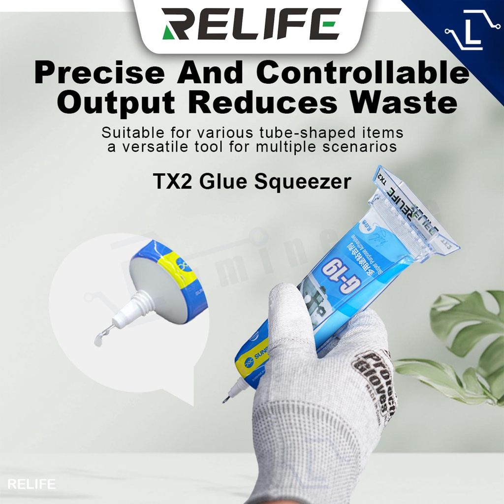 [Luminense] เครื่องจ่ายกาวคั้นกาว RELIFE TX2