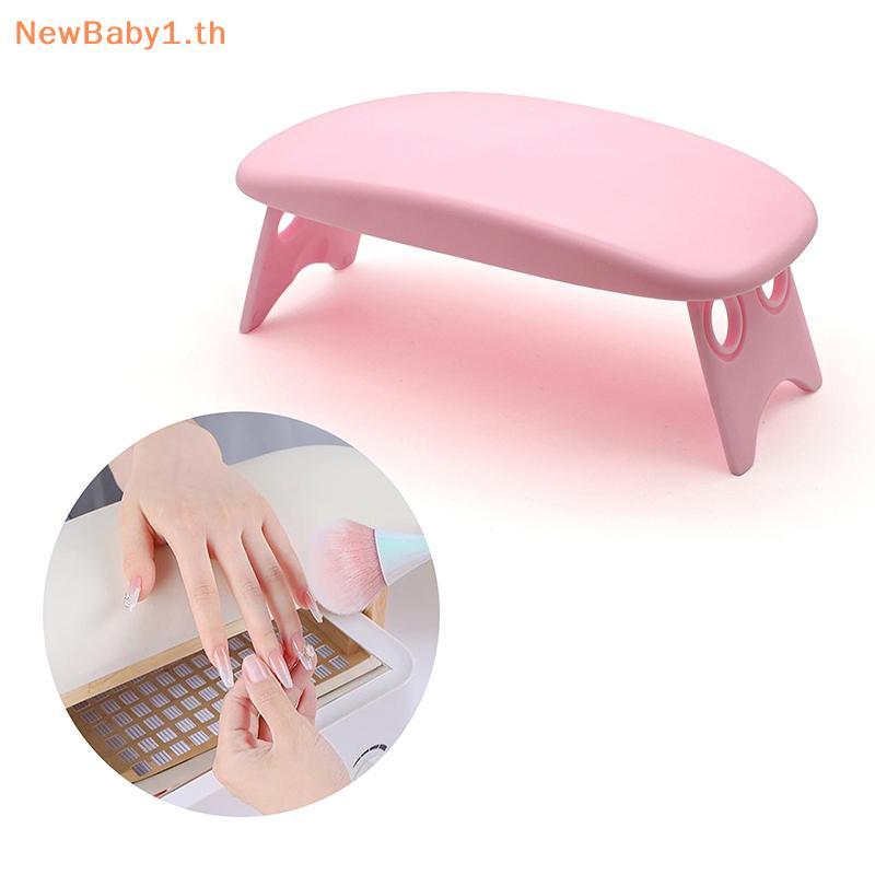BABYONE พับเล็บมือเล็บ Rest แขนขาตั้งเบาะรองนั่งโต๊ะพนักพิงฟองน้ําสนับสนุน Mat Polish เครื่องมือฝึก Salon TH ราคา ถูกที่สุด ดีลบีเคเค แกลเลอรีภาพที่ 2