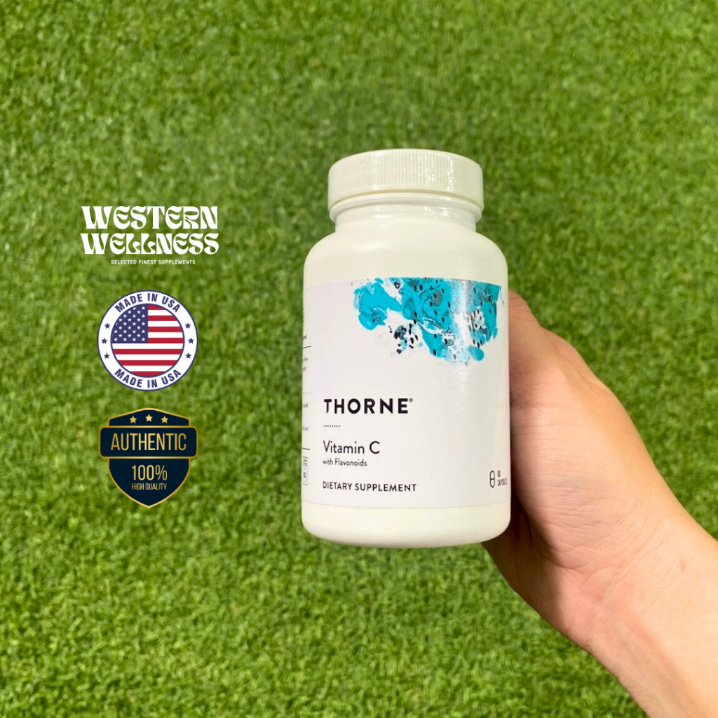 Thorne - Vitamin C with Flavonoids (500 mg/90 capsules) วิตามินซี