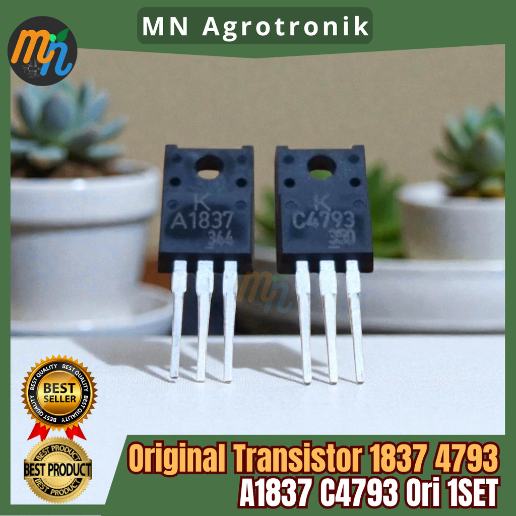 ทรานซิสเตอร์เดิม 1837 4793 A1837 C4793 Ori 1SET