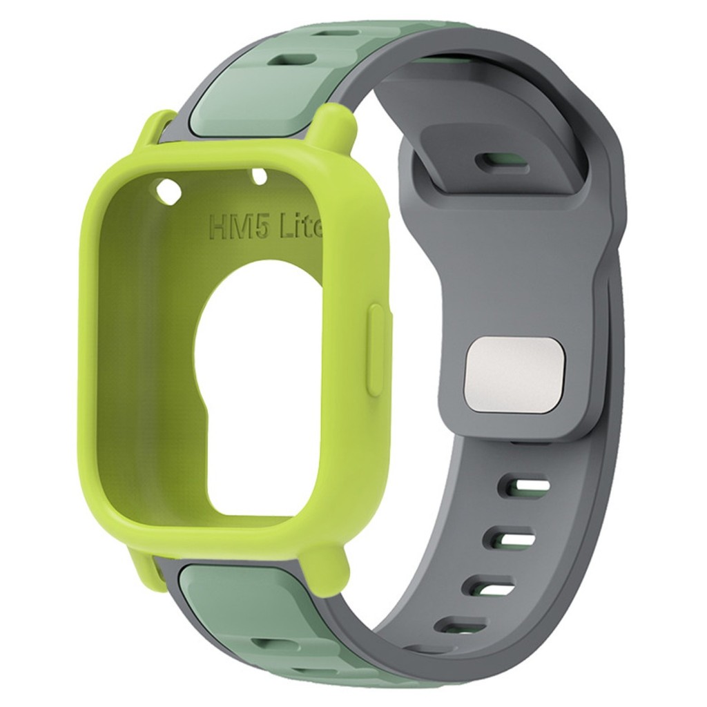 ออกแบบใหม่ TWO สีซิลิโคน + สายรัดสําหรับ Redmi Watch 5 Active 5Lite สายรัดข้อมือสําหรับ Redmi Watch 5Active 5Lite - รูปที่ 4