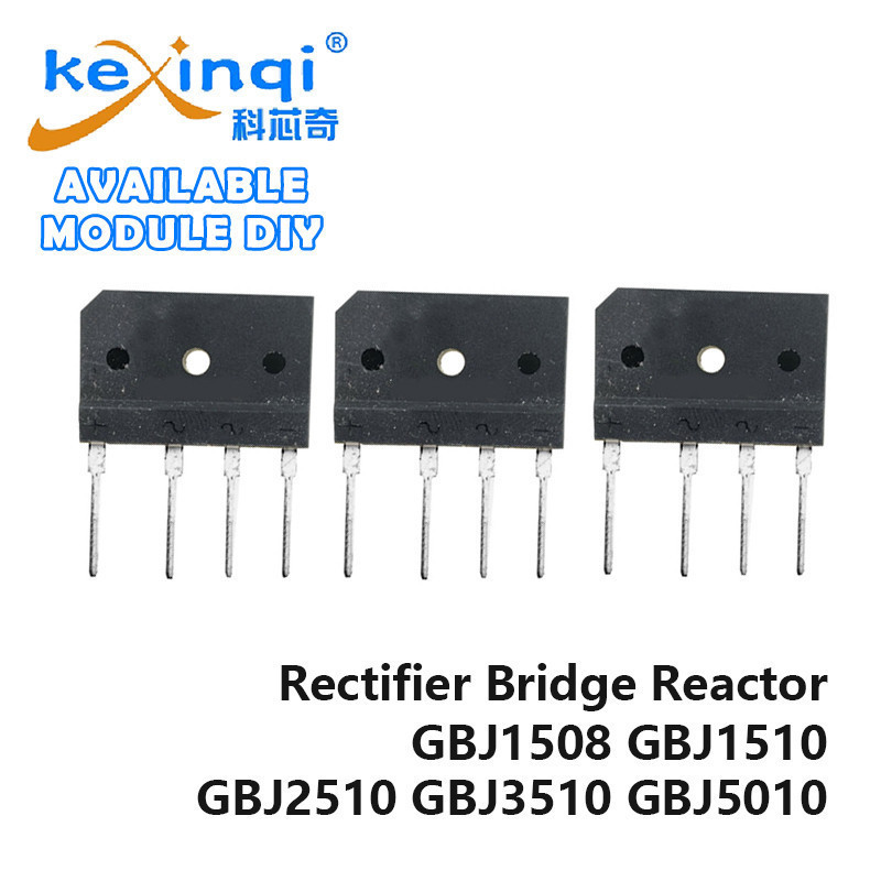 (1 ชิ้น) GBJ1508 Rectifirt Bridge Reactor GBJ1510 GBJ2510 GBJ3510 GBJ5010