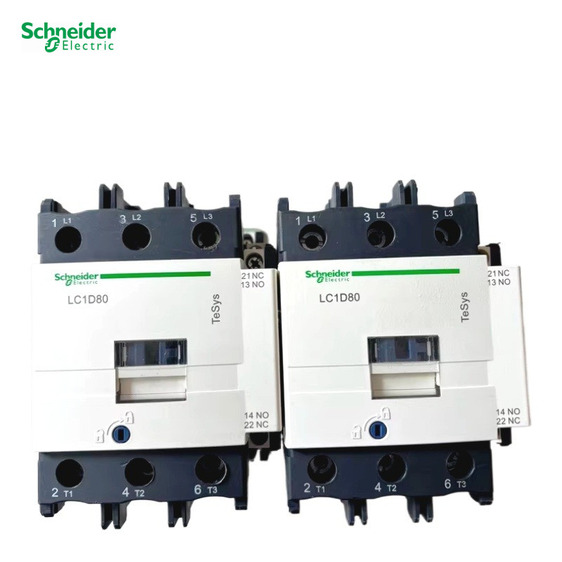 Schneider Electric LC1D80M7C F7C Q7C E7C 80A 50/60Hz Tripole AC Contactor
