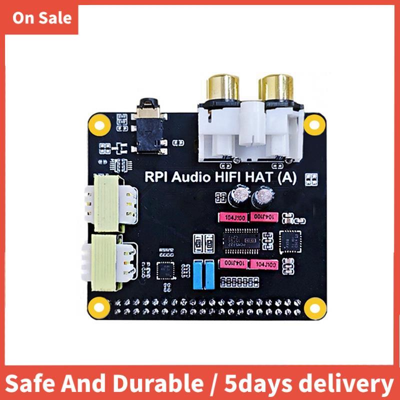 สําหรับ Raspberry Pi5 HIFI Audio HAT PCM5122 I2S การ์ดเสียงสําหรับ 5, Pi 4, Pi 3, และ Zero Series