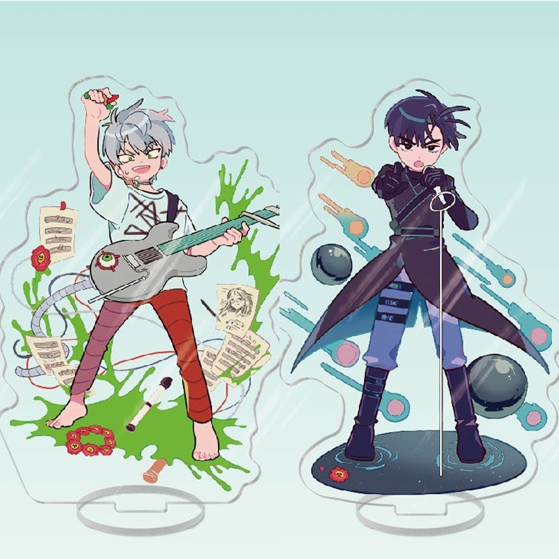 Alien Stage ขาตั้งอะคริลิครุ่น Ivan Luka ขาตั้งแสดงภาพ Alien Stage แฟนตกแต่งเดสก์ท็อปเครื่องประดับ