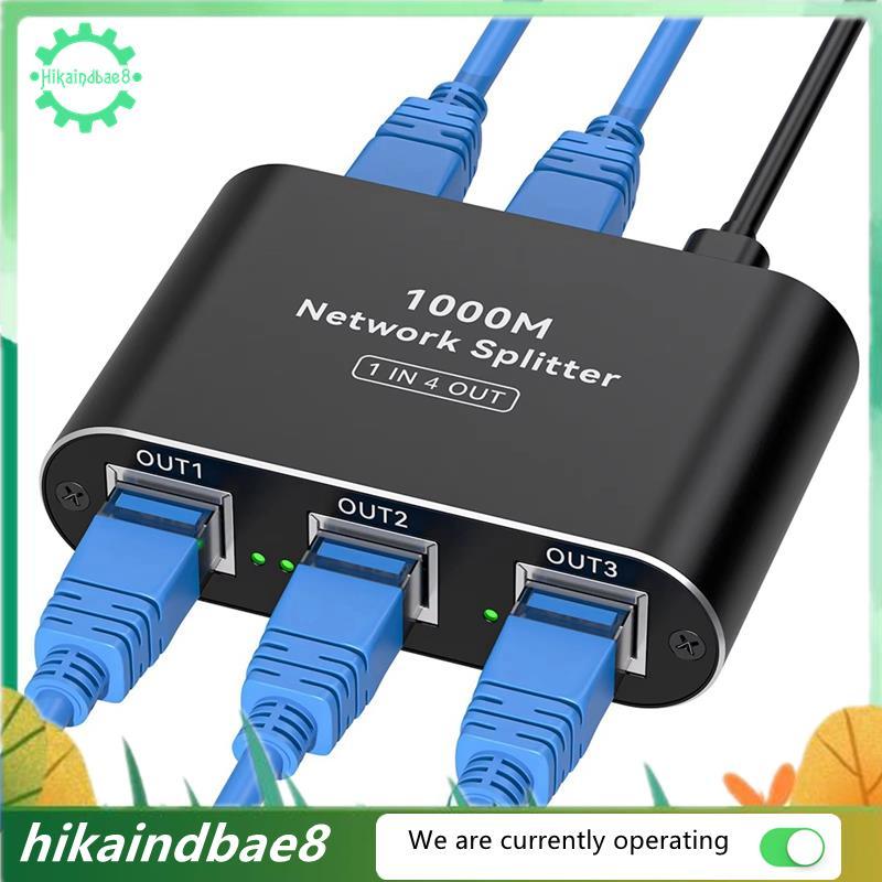 [hIkAi] Gigabit Ethernet Switch 1000M Network Splitter Network Switch LAN Splitter Gigabit Ethernet 