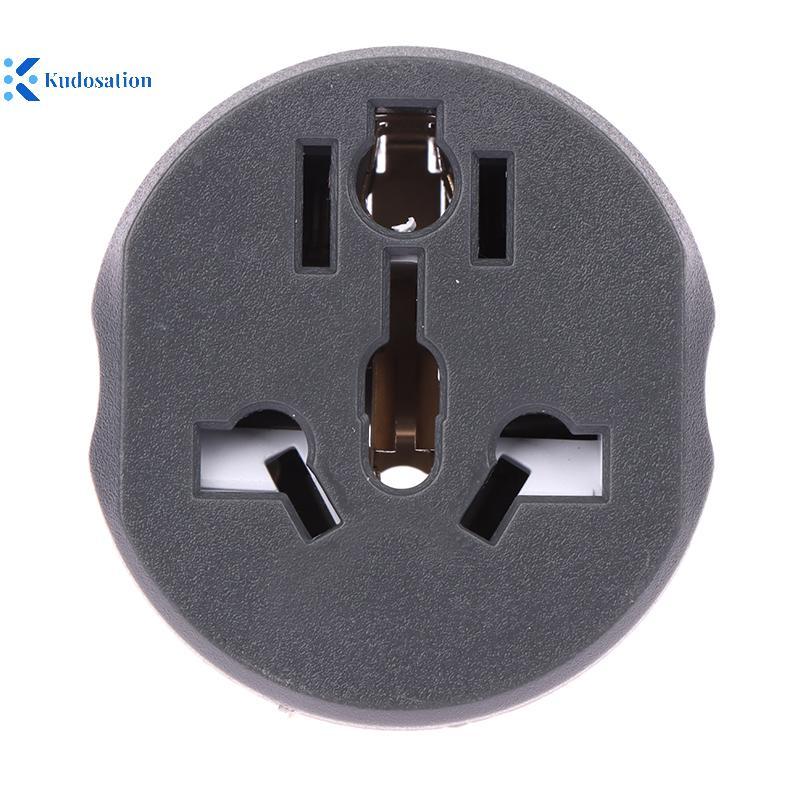Kudosion German Standard Conversion Plug FR AU US UK To EU Euro Korea Universal Travel Adapter Home 