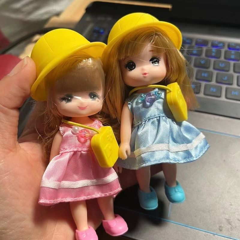 สินค้าจํานวนมากของแท้ Japan Rika Doll Little Rika ของเล่นสาวสูง 12 ซม.