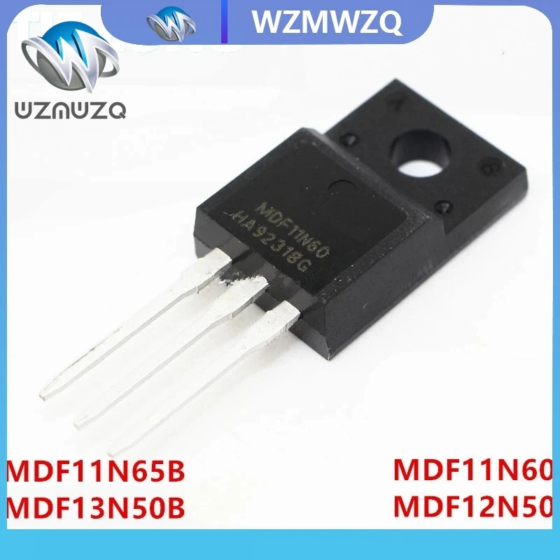 5pcs MDF11N60 TO-220F 11N60 MDF11N60TH TO220F MDF11N65B MDF11N65 MDF12N50 12N50 MDF13N50 MDF13N65B M