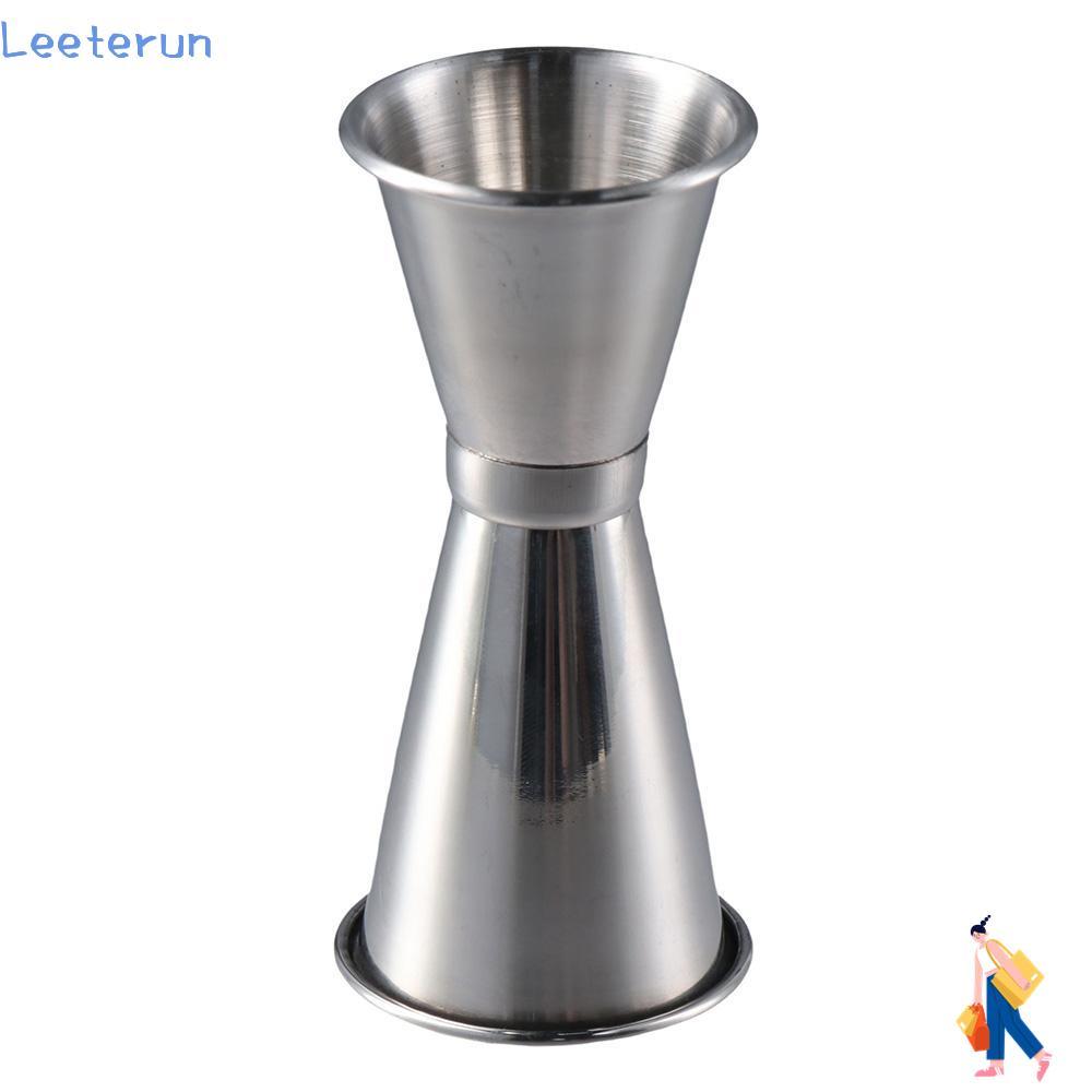 LEETERUN Double Cocktail Jigger, การวัดภายในแท่งสแตนเลสวัด Jigger, Hot OZ/ML Shot ญี่ปุ่น Jigger Hom