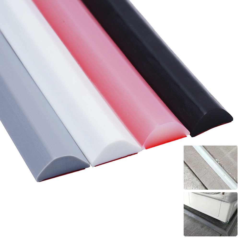 [LVDN] 30-200cm การเก็บรักษาห้องน้ำแถบกั้นน้ำแถบซีลซิลิโคนแยกแห้งและเปียก 1PC