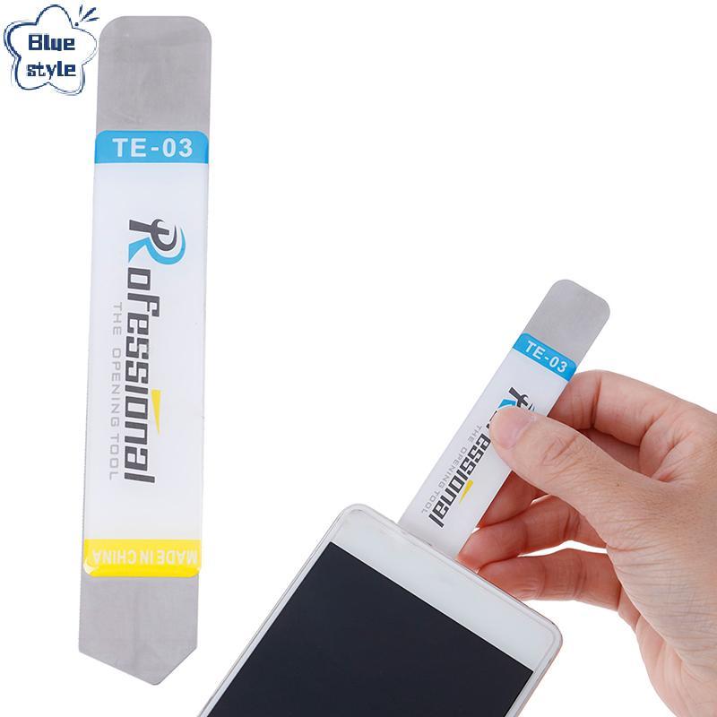 Bluestyle Soft Blade Pry Bar เปิดชุดเครื่องมือซ่อมแซมสําหรับโทรศัพท์มือถือหน้าจอกาวกําจัดใหม่