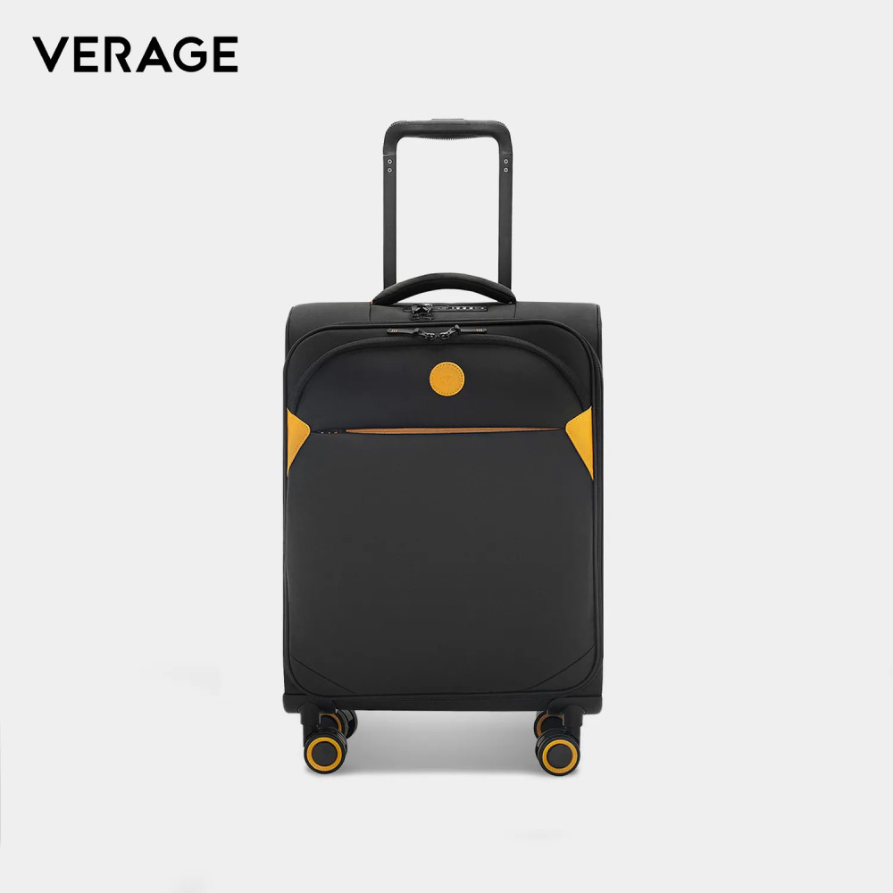 Verage Cambridge ขยาย PU-Coating Soft Case Spinner ล้อกระเป๋าเดินทาง TSA Lock VR-GM20077W