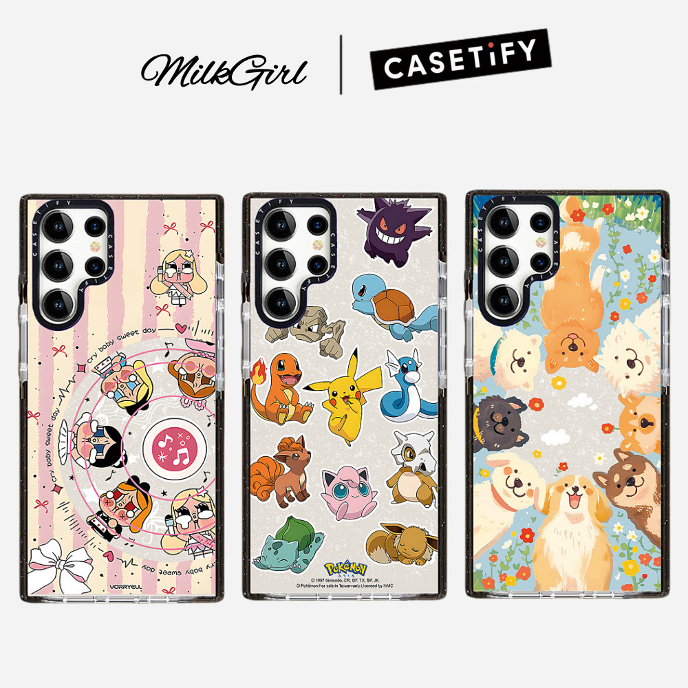 Gitter CD สาวการ์ตูน Samsung สําหรับ Samsung Galaxy S26 25 24 23 22 UItra S25 24 Plus กันกระแทกป้องกันปลอก ราคา ถูกที่สุด ดีลบีเคเค