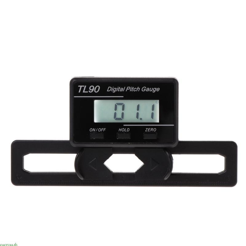 Cucryaa Tl90 จอแสดงผล LCD Digital Pitch Gauge สกรู Pitch Gauge เหมาะสําหรับเครื่องบิน RC