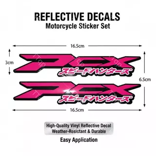 สําหรับ Honda PCX160 PCX 160 150 125 สติ๊กเกอร์สะท้อนแสง Body Fairing สกู๊ตเตอร์ Night Safety Decals