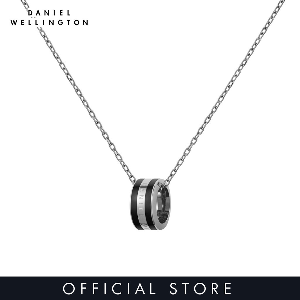 (New) Daniel Wellington Emalie Necklace Silver  Unisex สร้อยคอ