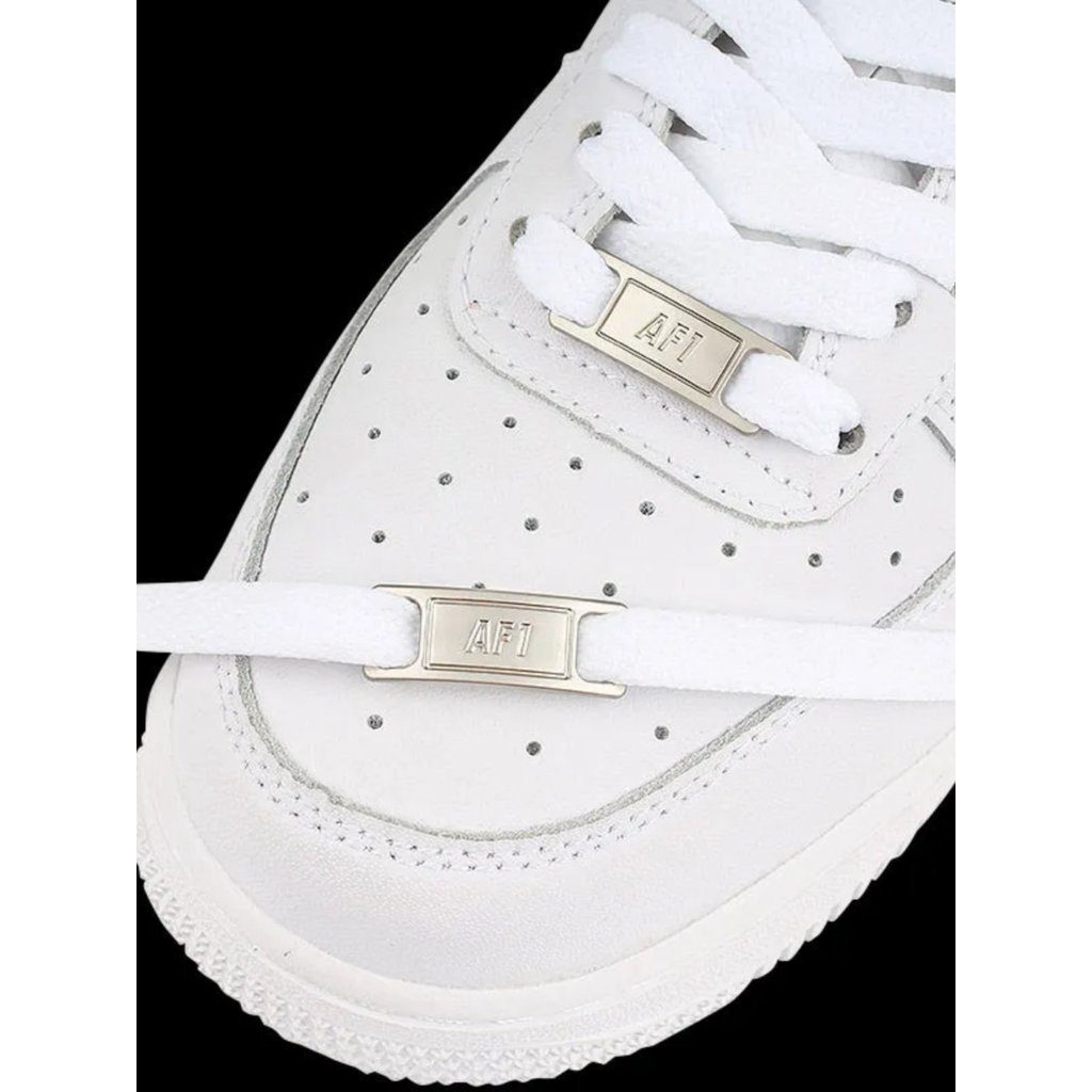 เชือกรองเท้ากลม สายเชือกรองเท้า รองเท้าผ้าใบ AF1 Air Force No. 1 สำหรับผู้ชายและผู้หญิง แบบทรงต่ำ สี